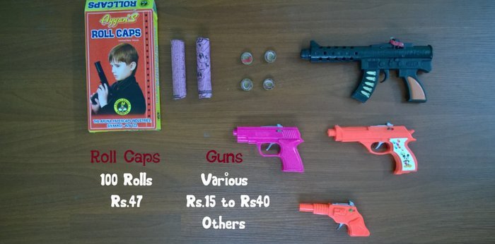 13 rolls guns roll_caps